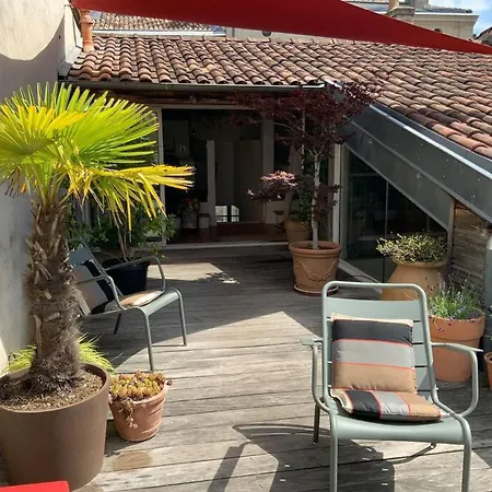 Superbe Terrasse Au Coeur Des Chartrons Bordeaux